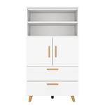 Buffet haut Shuffle I Skandi Scandi - 80 cm - Blanc alpin