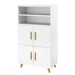 Buffet haut Shuffle II Skandi Scandi - 80 cm - Blanc alpin