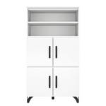 Buffet haut Shuffle II Industry Industriel - 80 cm - Blanc alpin