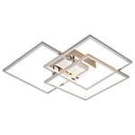 LED-plafondlamp Manas II polycarbonaat/aluminium - 1 lichtbron