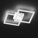 LED-plafondlamp Elle polycarbonaat/ijzer - 1 lichtbron - Wit