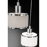Hanglamp Ciara III textielmix/ijzer - 5 lichtbronnen