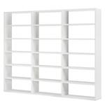 Libreria Empire Color bianco crema - 276 x 221 cm