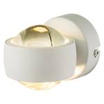 LED-wandlamp Randi transparant glas/ijzer - 2 lichtbronnen - Wit