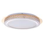LED-plafondlamp Hakka acryl/ijzer - 1 lichtbron - Goud - Diameter: 45 cm