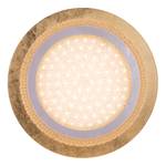 LED-plafondlamp Hakka acryl/ijzer - 1 lichtbron - Goud - Diameter: 35 cm