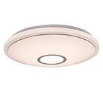 LED-plafondlamp Connor III acryl/ijzer - 1 lichtbron