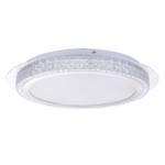 LED-plafondlamp Hakka acryl/ijzer - 1 lichtbron - Zilver - Diameter: 45 cm