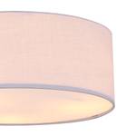 Plafondlamp Simone textielmix/ijzer - 3 lichtbronnen - Grijs