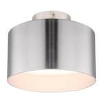 LED-plafondlamp Jenny polyester PVC/aluminium - 2 lichtbronnen - Zilver - Diameter: 10 cm