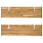 Kastplanken Zolo (set van 2) massief eikenhout - Breedte: 88 cm