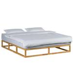 Houten bed Smood massief eikenhout - 180 x 200cm