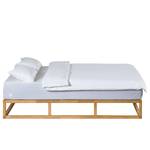 Houten bed Smood massief eikenhout - 180 x 200cm