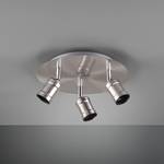Plafondlamp Carl II aluminium - 3 lichtbronnen - Zilver