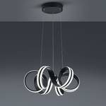 LED-hanglamp Carrera kunststof/aluminium - 1 lichtbron - Zwart