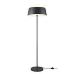 Lampadaire Baroness Plexiglas / Aluminium - 3 ampoules - Noir