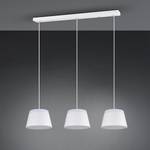 Hanglamp Baroness III acrylglas/aluminium - 6 lichtbronnen - Wit