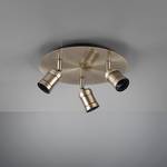 Plafondlamp Carl II aluminium - 3 lichtbronnen - Messing