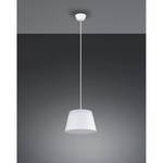 Hanglamp Baroness I acrylglas/aluminium - 2 lichtbronnen - Wit