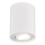 Plafondlamp Cookie aluminium - Wit - Aantal lichtbronnen: 1