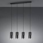 Hanglamp Robin II transparant glas /aluminium - 4 lichtbronnen