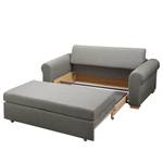 Schlafsofa LATINA Country Deluxe Webstoff - Webstoff Luba: Grau - Breite: 165 cm