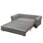 Canapé convertible LATINA Country Deluxe Tissage à plat - Tissu Luba: Gris - Largeur : 205 cm