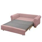 Schlafsofa LATINA Country Deluxe Webstoff - Webstoff Luba: Mauve - Breite: 205 cm