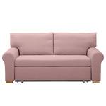 Slaapbank LATINA Country Deluxe vlakweefsel - Stof Luba: Mauve - Breedte: 205 cm