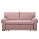 Schlafsofa LATINA Country Deluxe Webstoff - Webstoff Luba: Mauve - Breite: 185 cm