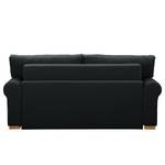 Schlafsofa LATINA Country Deluxe Webstoff - Webstoff Luba: Dunkelgrau - Breite: 205 cm