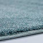 Hoogpolig vloerkleed Pure geweven stof - Turquoise - 67 x 130 cm