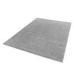 Hochflorteppich Pure Webstoff - Silber - 80 x 150 cm