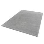 Hoogpolig vloerkleed Pure geweven stof - Zilver - 200 x 290 cm