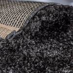 Hoogpolig vloerkleed Savage geweven stof - Antraciet - 80 x 150 cm