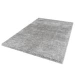 Hoogpolig vloerkleed Savage geweven stof - Zilver - 80 x 150 cm