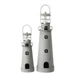 Lanternes phare (lot de 2) Fer