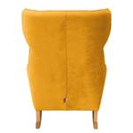 Rocking Chair Cozy Velours - Tissu TSV: 5 Jaune moutarde