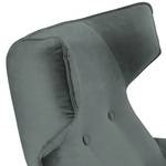 Rocking Chair Cozy Velours - Tissu TSV: 39 Gris