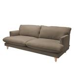 Sofa Hamptons (2-Sitzer) Webstoff - Stoff TUS: 4 brown