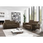 Sofa Soldeu (2,5-Sitzer) Antiklederlook - Havanna