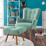 Fauteuil Saladas Tissu - Tissu Neli: Aqua