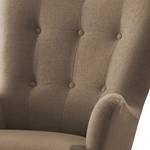 Fauteuil Saladas Tissu - Tissu Neli: Cappuccino