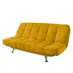 Canapé convertible Bolans Microfibre - Microfibre Ranu: Jaune moutarde