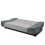 Canapé convertible Kallestad II Microfibre - Anthracite / Gris platine