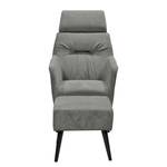 Fauteuil Tandil II microvezel - Grijs