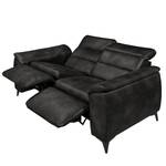 Sofa Soldeu (2-Sitzer) Antiklederlook - Anthrazit