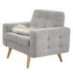 Fauteuil Borsh microvezel - Platina