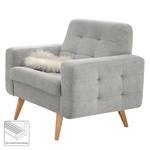 Fauteuil Borsh microvezel - Platina