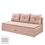 Canapé convertible Romang II Tissu structuré - Mauve